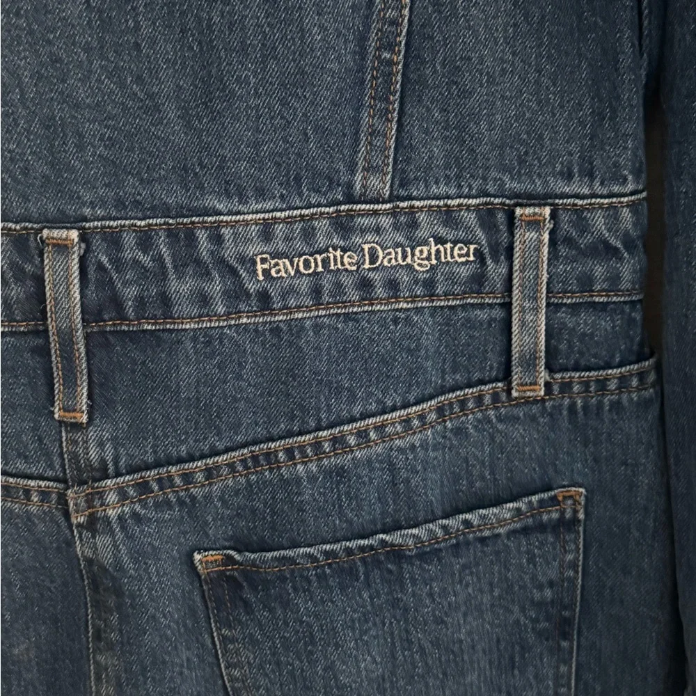 NWT Favorite Daughter The City Dress Denim Midi Dress size 31 - Picture 7 of 16